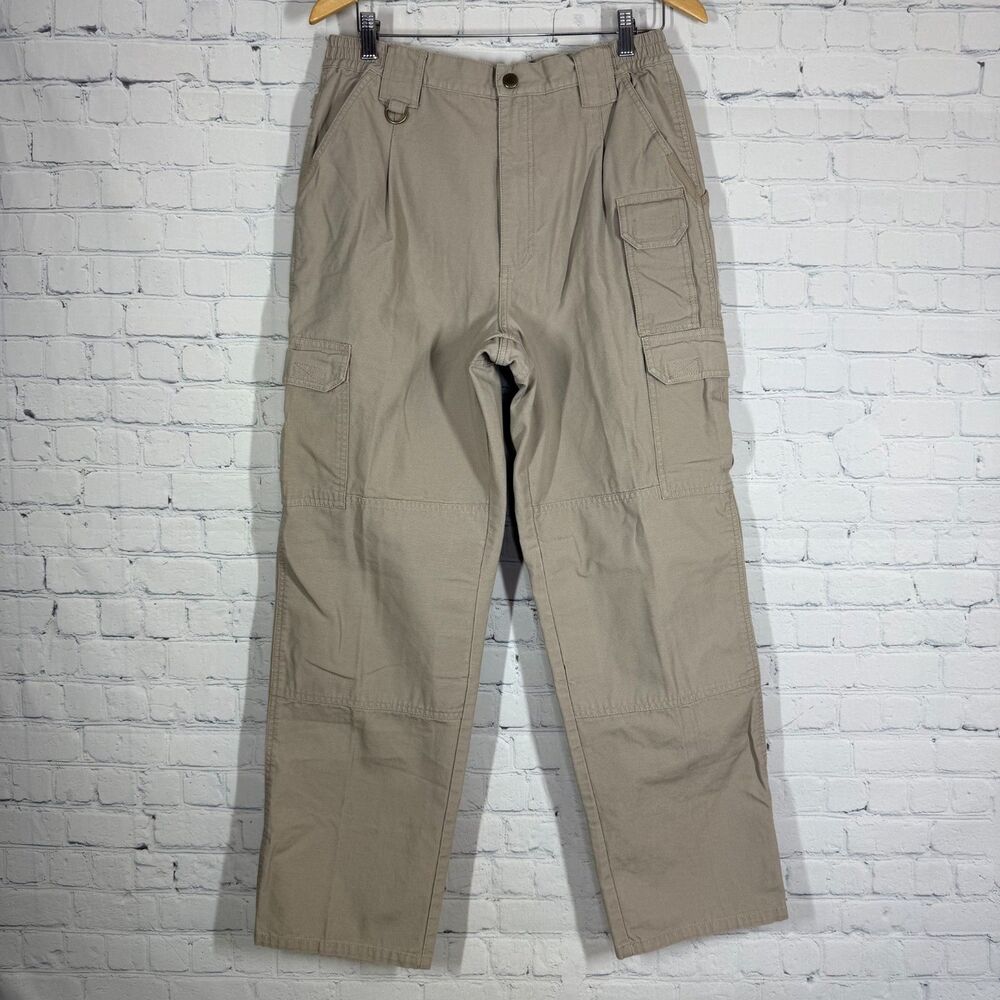 5.11 Tactical Pants Mens 32x32 Khaki Taclite Pro Ripstop Cargo Utility Workwear